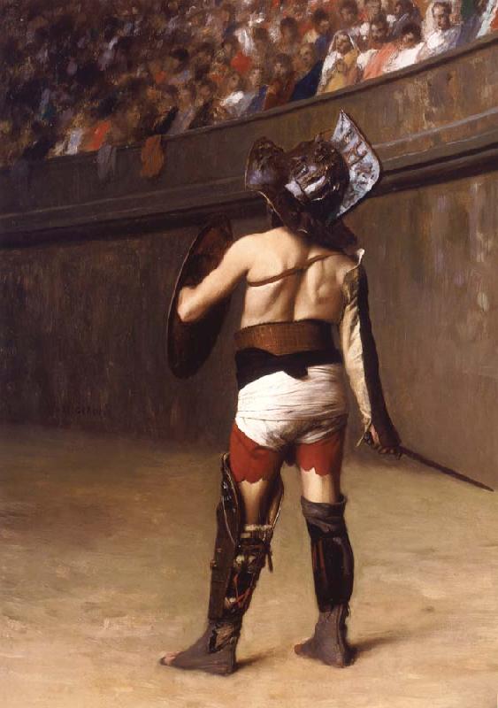 Jean Leon Gerome Gaulish Gladiator France oil painting art